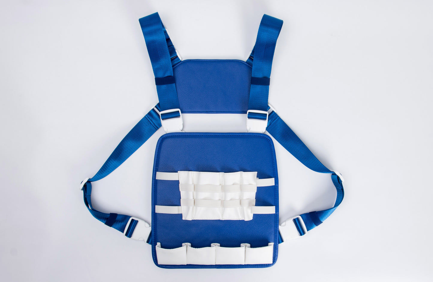 BLUE AND WHITE